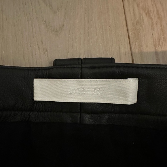 Dion Lee Leather Biker Mini Skirt - Picture 13 of 13